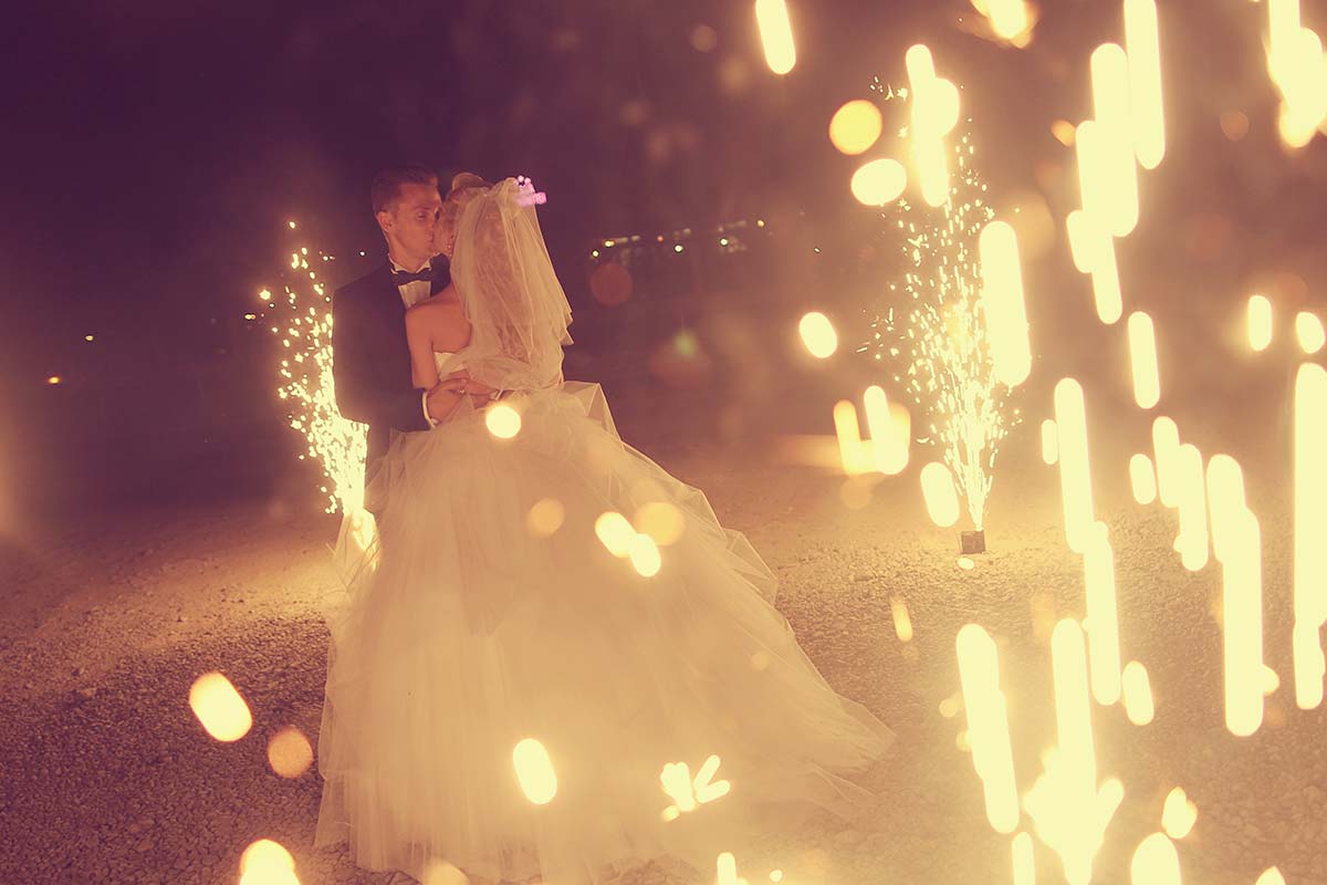 Heiraten am Bodensee mit Pyromondo Feuerwerk