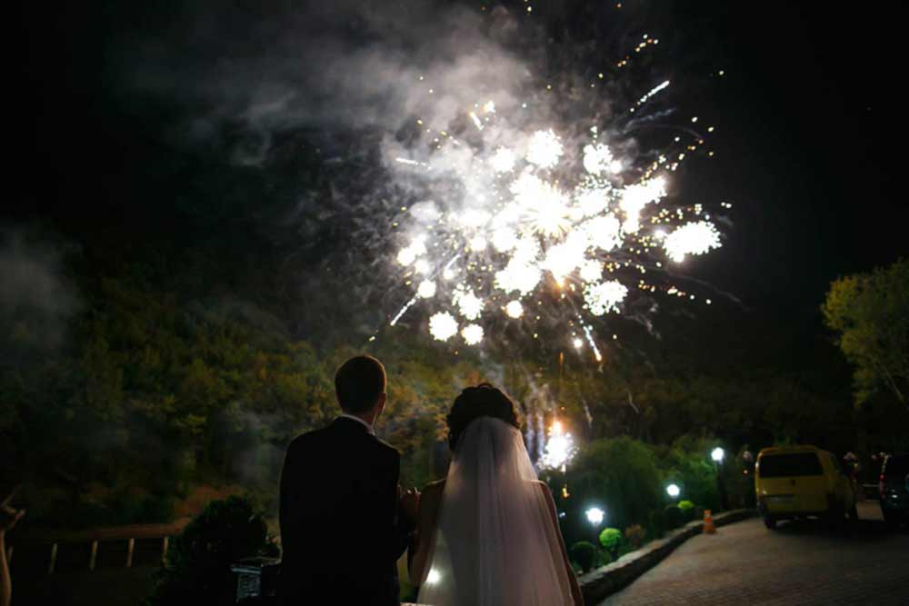 Feuerwerk mit Pyromondo für Ihre Hochzeit